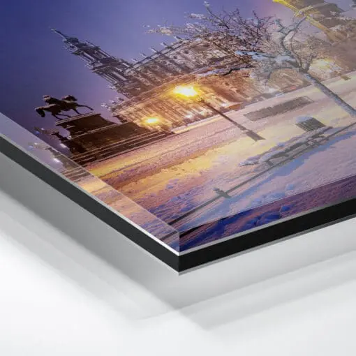 Acryl Board (00779) Dresden im Winter – Bild 2