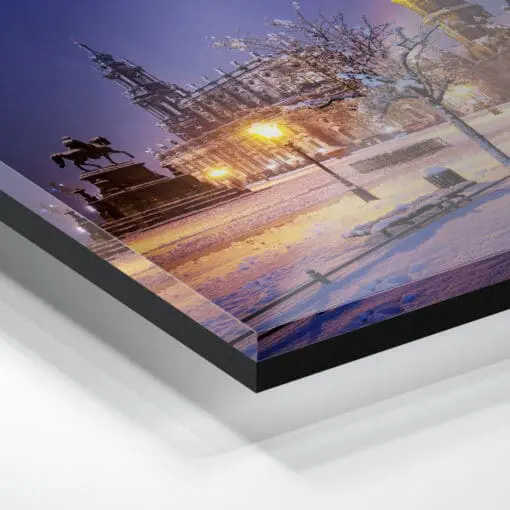 Acryl Board (00779) Dresden im Winter – Bild 3