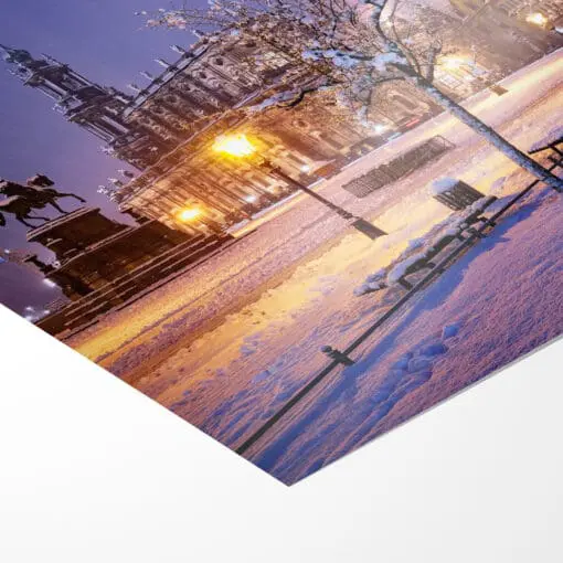 Fotoabzug (00779) Dresden im Winter – Bild 3