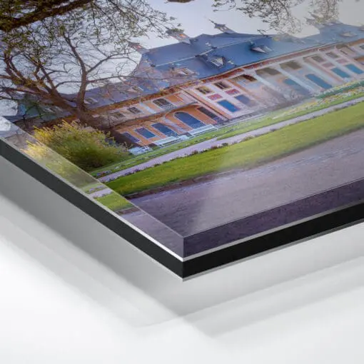 Acryl Board (00788) Schloss Pillnitz am Abend – Bild 2