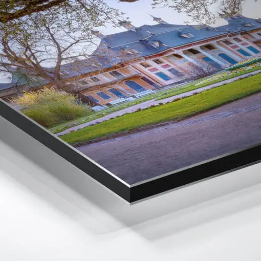 Alu-Dibond (00788) Schloss Pillnitz am Abend – Bild 3