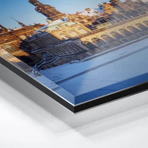 Acryl Board (00794) Dresdner Zwinger im Winter – Bild 2