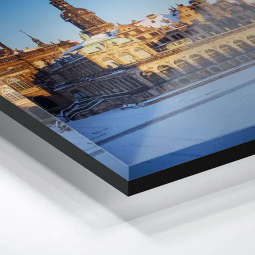 Acryl Board (00794) Dresdner Zwinger im Winter – Bild 3