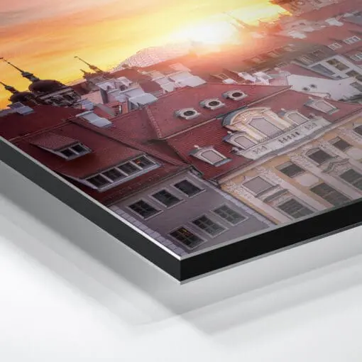Alu-Dibond (00803) Altstadt Dresden zum Sonnenuntergang – Bild 5