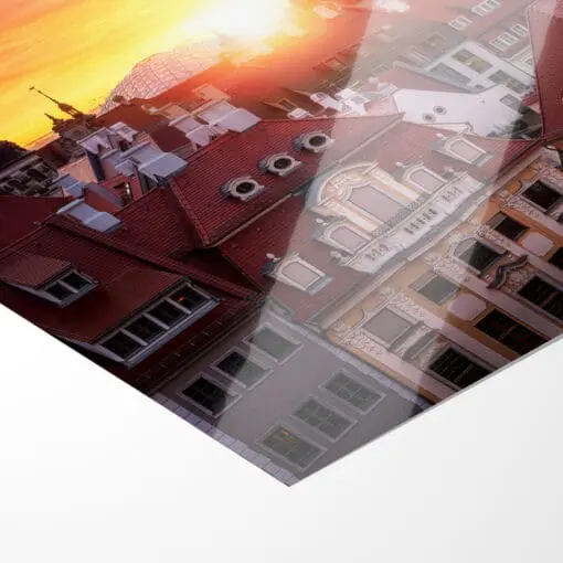 Poster (00803) Altstadt Dresden zum Sonnenuntergang – Bild 4