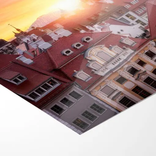 Poster (00803) Altstadt Dresden zum Sonnenuntergang – Bild 5