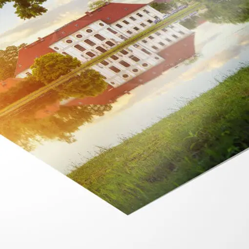 Fotoabzug (00805) Schloss Königswartha am Abend – Bild 3