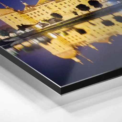 Alu-Dibond (00825) Schloss Moritzburg mit Komet – Bild 5