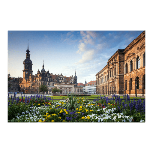 Fotoabzug (00861) Sempergalerie am Morgen