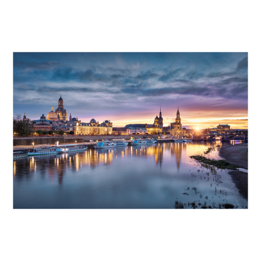 Fotoabzug (00876) Dresden Skyline
