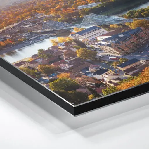 Alu-Dibond (00878) Herbstlicher Blick über Dresden – Bild 3