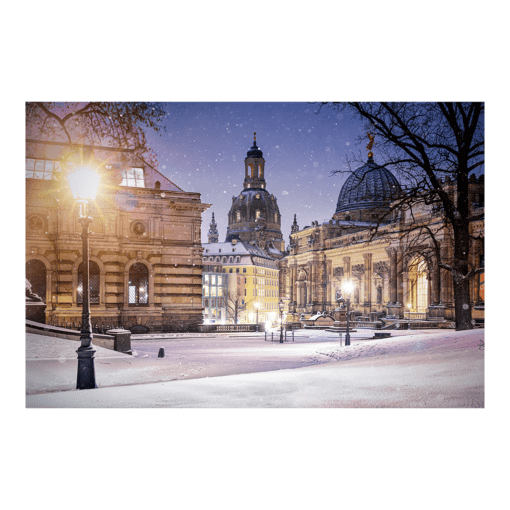 Fotoabzug (00893) Brühlscher Garten im Winter
