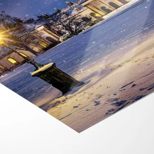 Fotoabzug (00894) Schloss Pillnitz im Winter – Bild 5