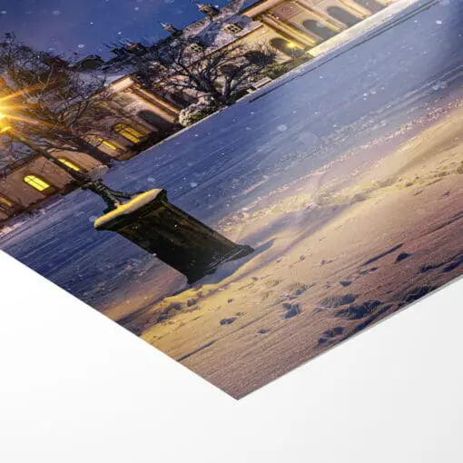 Poster (00894) Schloss Pillnitz im Winter – Bild 3