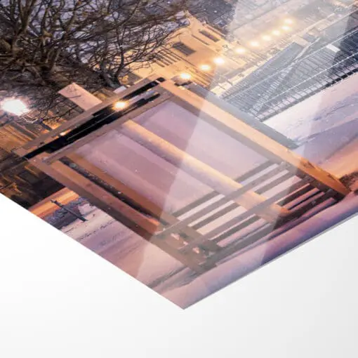 Poster (00895) Brühlsche Terrasse im Winter – Bild 2