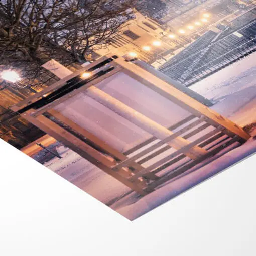 Poster (00895) Brühlsche Terrasse im Winter – Bild 3