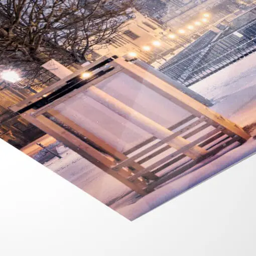 Poster (00895) Brühlsche Terrasse im Winter – Bild 5