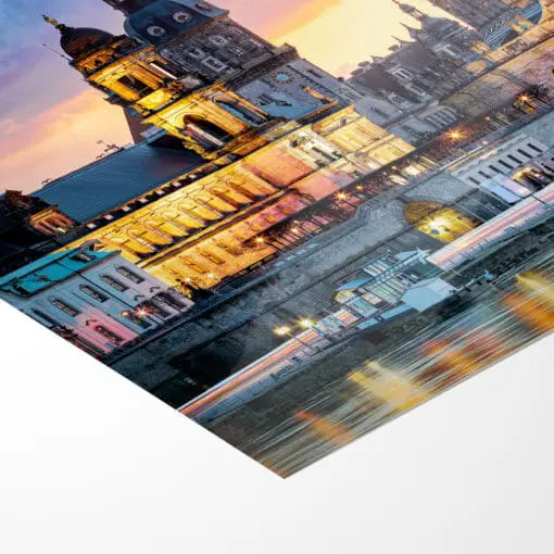 Fotoabzug (00909) Hofkirche Dresden am Abend – Bild 5
