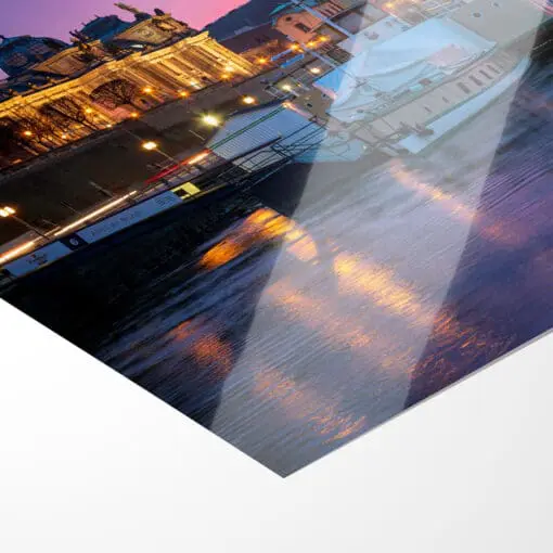 Poster (00910) Terrassenufer am Abend – Bild 2