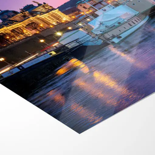 Poster (00910) Terrassenufer am Abend – Bild 5