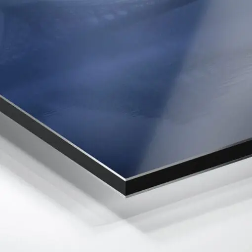 Alu-Dibond (00911) Blaues Wunder im Nebel – Bild 2
