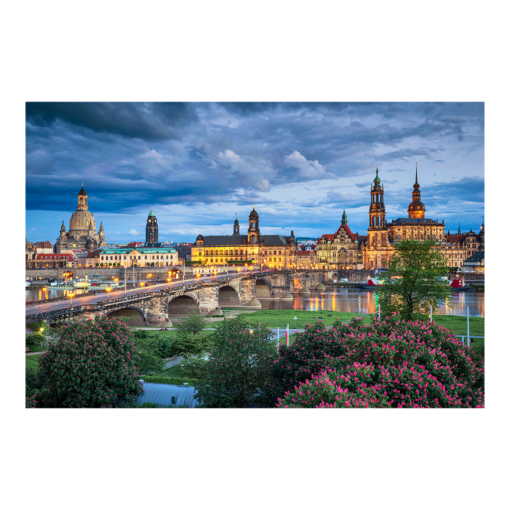 Fotoabzug (00914) Dresden Skyline
