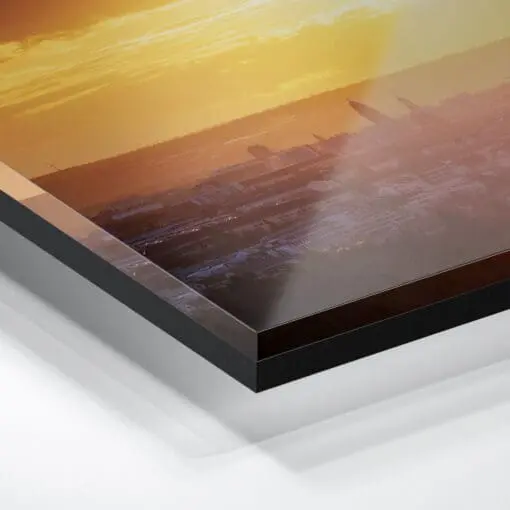 Acryl Board (00916) Dresden Goldene Stunde – Bild 3