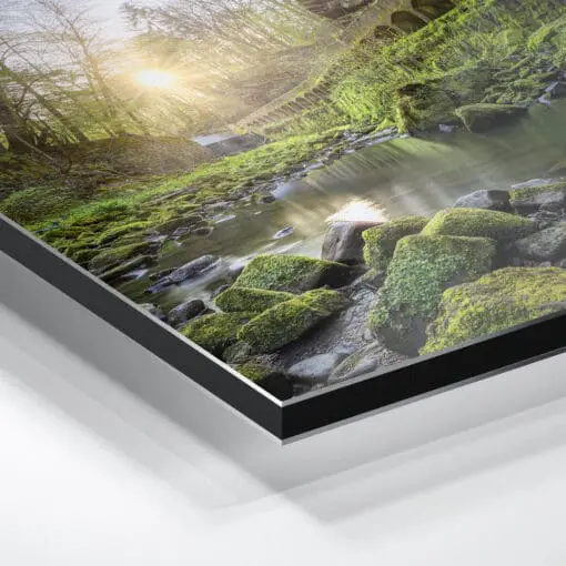Alu-Dibond (00923) Lohmener Klamm – Bild 5