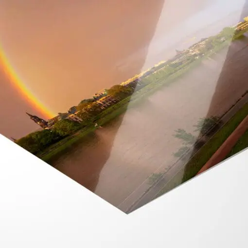 Fotoabzug (00931) Regenbogen über Dresden – Bild 2