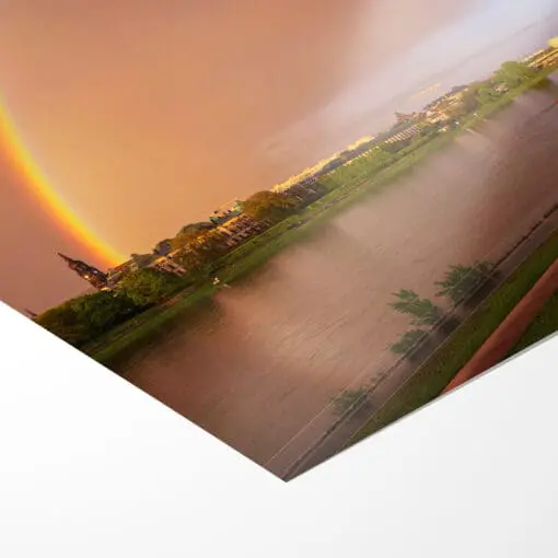 Fotoabzug (00931) Regenbogen über Dresden – Bild 3