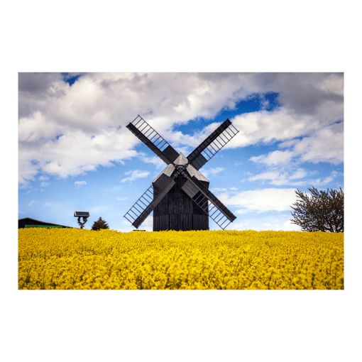 Acryl Board (00937) Bockwindmühle Kottmarsdorf
