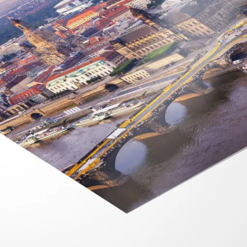 Fotoabzug (00975) Dresden Altstadt Luftbild – Bild 3