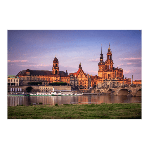 Acryl Board (00976) Blick auf die Hofkirche