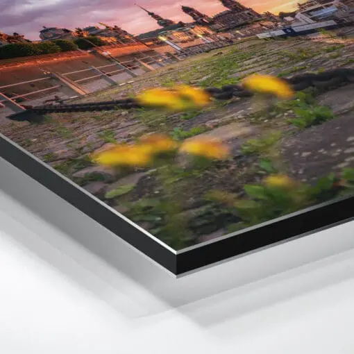 Alu-Dibond (00977) Terrassenufer am Abend – Bild 3
