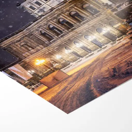Fotoabzug (00986) Semperoper im Winter – Bild 3