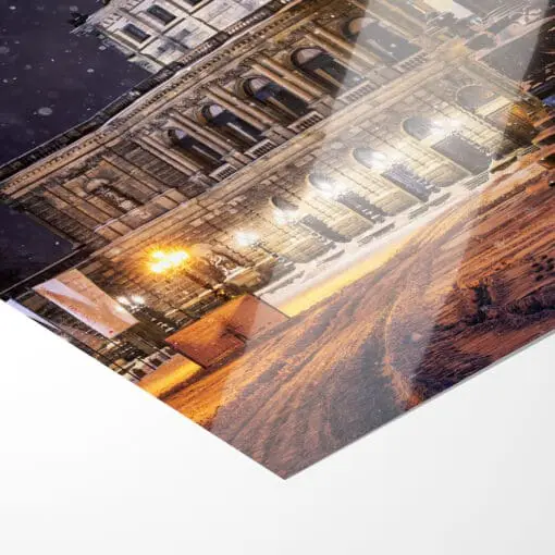 Fotoabzug (00986) Semperoper im Winter – Bild 4