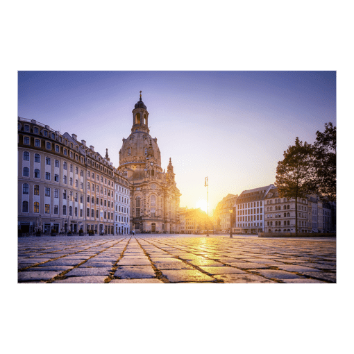 Alu-Dibond (01004) Neumarkt zum Sonnenaufgang