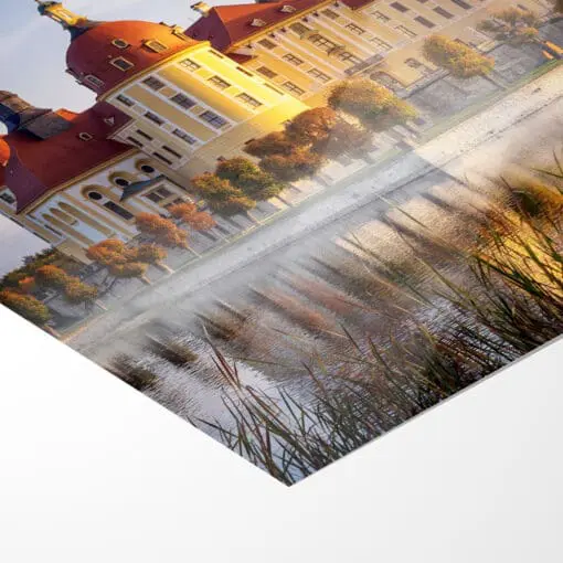 Fotoabzug (01009) Schloss Moritzburg mit Heißluftballon – Bild 5