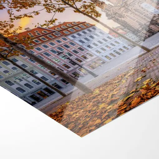 Fotoabzug (01021) Neumarkt Dresden im Herbst – Bild 2