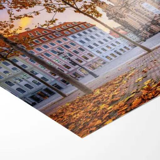 Fotoabzug (01021) Neumarkt Dresden im Herbst – Bild 3
