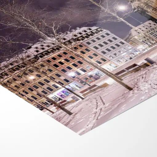Fotoabzug (01022) Neumarkt Dresden im Winter – Bild 5