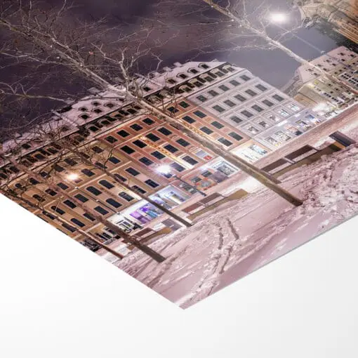 Poster (01022) Neumarkt Dresden im Winter – Bild 3