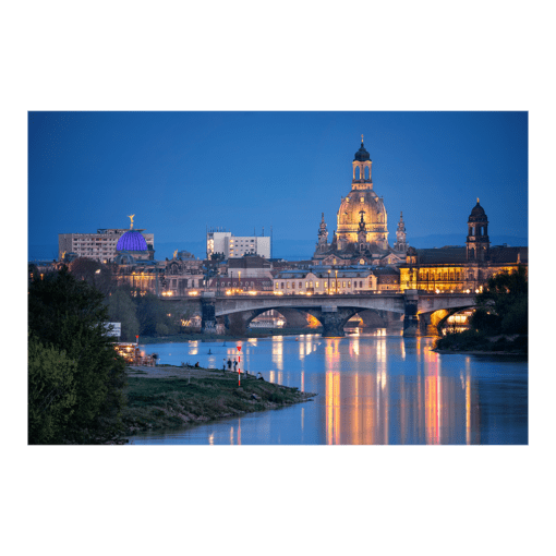 Fotoabzug (01058) Dresden Skyline