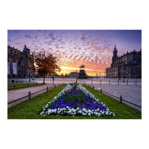 Poster (01065) Theaterplatz im Frühling