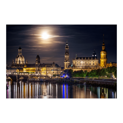 Poster (01106) Dresden Skyline