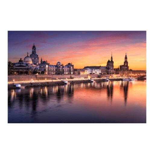 Leinwand (01136) Dresden Skyline