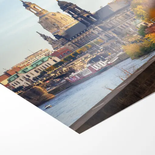 Fotoabzug (01142) Frauenkirche im Herbst – Bild 3