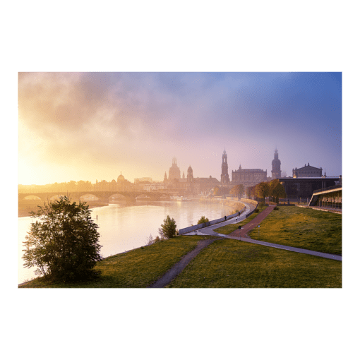 Poster (01147) Dresden Skyline