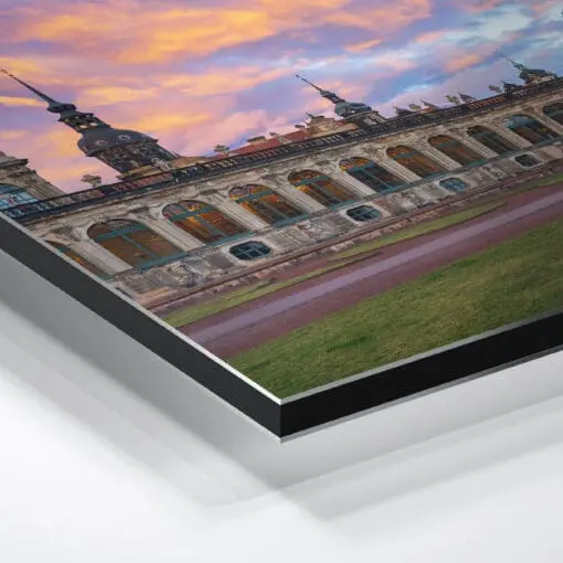 Alu-Dibond (01152) Zwinger am Abend – Bild 3