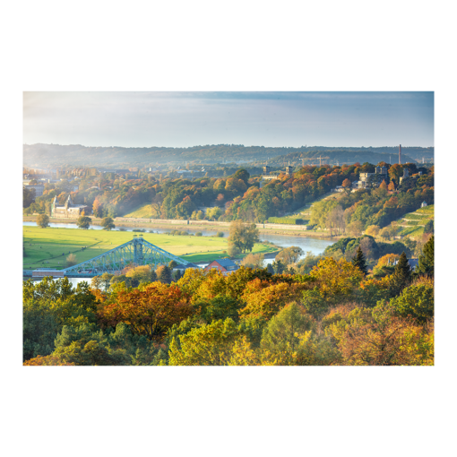 Poster (01154) Dresden im Herbst